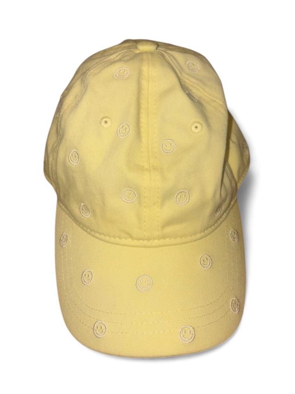 Stoney Clover Lane Yellow Smiley Face Baseball Cap